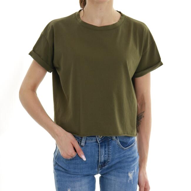 T-SHIRT CROP VICOLO - Mad Fashion | img vers.1300x/
